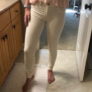 Corduroy skinny jeans